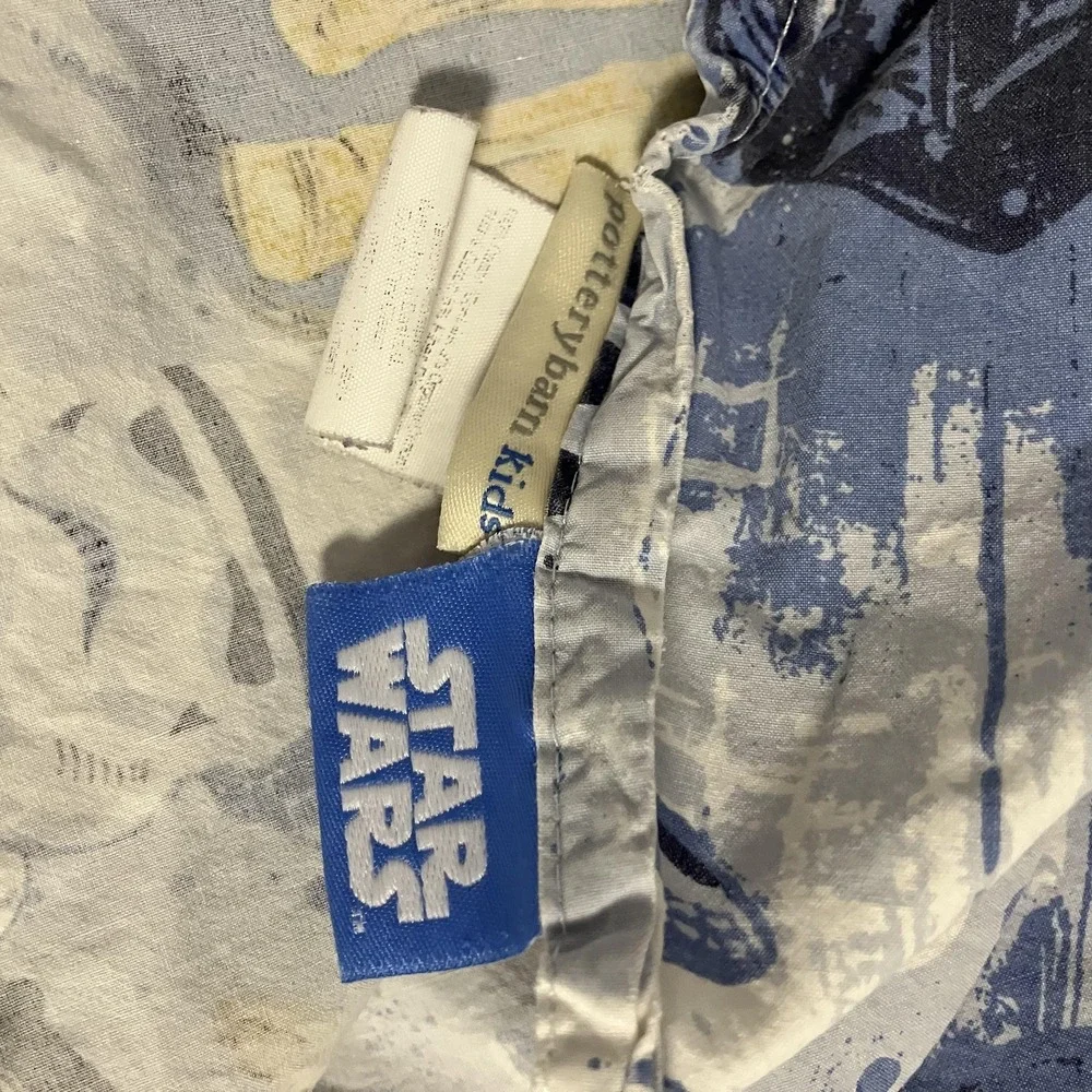 Retro Star Wars Kids Bed Sheet Set Pottery Cotton Non-Standard 56x90 Made Israel